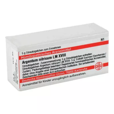 ARGENTUM NITRICUM LM XVIII Globule, 5 g