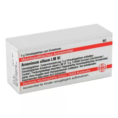 ARSENICUM ALBUM LM VI Globule, 5 g
