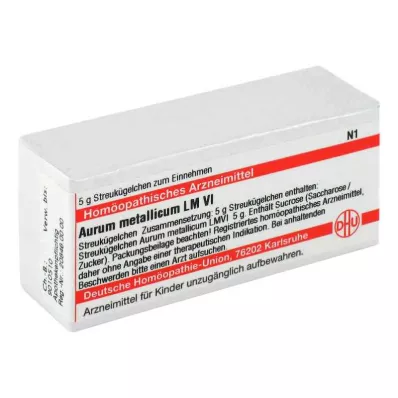 AURUM METALLICUM LM VI Globule, 5 g