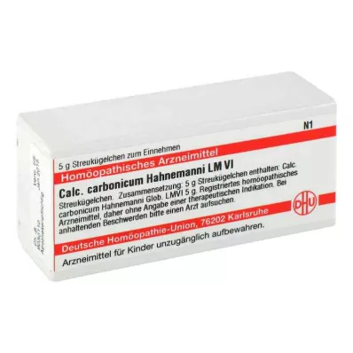 CALCIUM CARBONICUM Hahnemanni LM VI Globule, 5 g