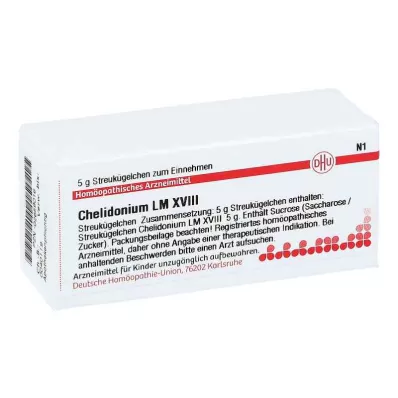 CHELIDONIUM LM XVIII Globule, 5 g