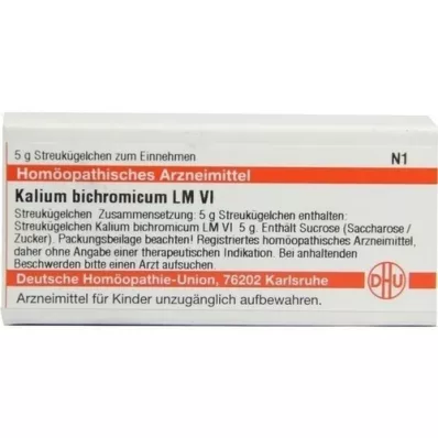 KALIUM BICHROMICUM LM VI Globule, 5 g