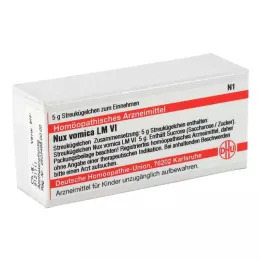 NUX VOMICA LM VI Globule, 5 g