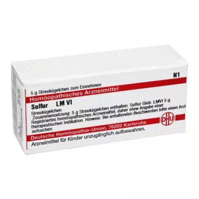 SULFUR LM VI Globule, 5 g SULFUR LM VI Globule, 5 g