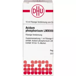 ACIDUM PHOSPHORICUM LM XVIII Razrjeđenje, 10 ml