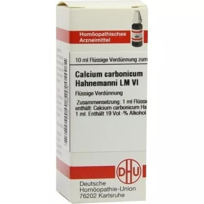 CALCIUM CARBONICUM Hahnemanni LM VI Razrjeđenje, 10 ml
