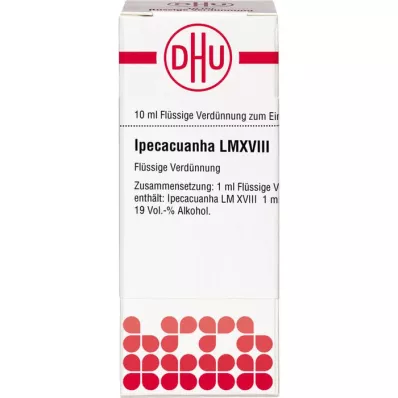 IPECACUANHA LM XVIII Razrjeđenje, 10 ml