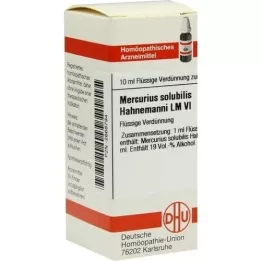 MERCURIUS SOLUBILIS Hahnemanni LM VI Razrjeđenje, 10 ml