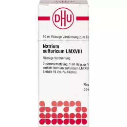 NATRIUM SULFURICUM LM XVIII Razrjeđenje, 10 ml