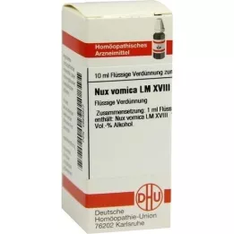 NUX VOMICA LM XVIII Razrjeđenje, 10 ml