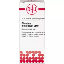 PLUMBUM METALLICUM LM VI Razrjeđenje, 10 ml