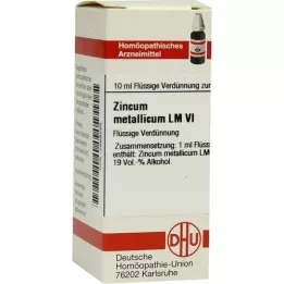 ZINCUM METALLICUM LM VI Razrjeđenje, 10 ml