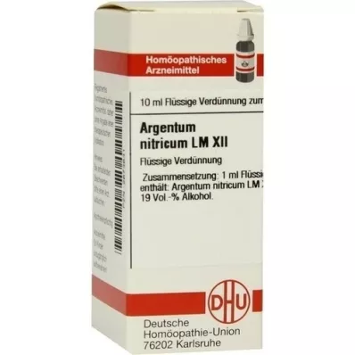 ARGENTUM NITRICUM LM XII Razrjeđenje, 10 ml