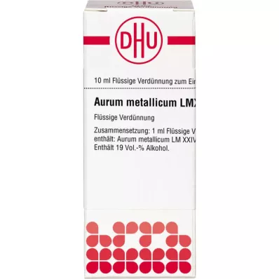 AURUM METALLICUM LM XXIV Razrjeđenje, 10 ml