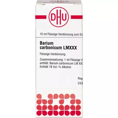 BARIUM CARBONICUM LM XXX Razrjeđenje, 10 ml