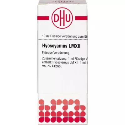 HYOSCYAMUS LM XII Razrjeđenje, 10 ml