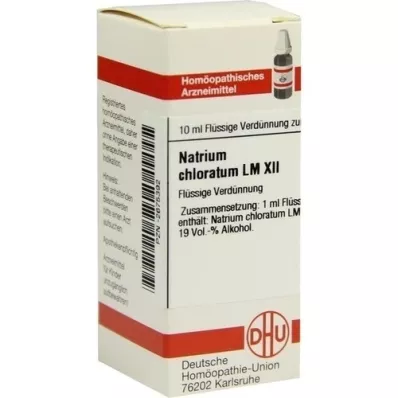 NATRIUM CHLORATUM LM XII Razrjeđenje, 10 ml