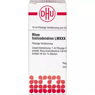 RHUS TOXICODENDRON LM XXX Razrjeđenje, 10 ml