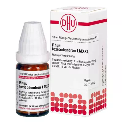 RHUS TOXICODENDRON LM XXX Razrjeđenje, 10 ml RHUS TOXICODENDRON LM XXX Razrjeđenje, 10 ml