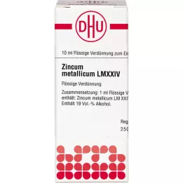 ZINCUM METALLICUM LM XXIV Razrjeđenje, 10 ml