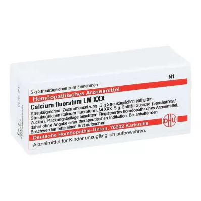 CALCIUM FLUORATUM LM XXX Globule, 5 g