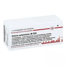 KALIUM CARBONICUM LM XXX Globule, 5 g