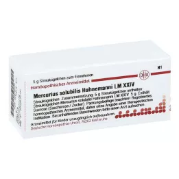 MERCURIUS SOLUBILIS Hahnemanni LM XXIV Globule, 5 g