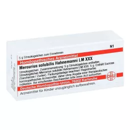 MERCURIUS SOLUBILIS Hahnemanni LM XXX Globule, 5 g