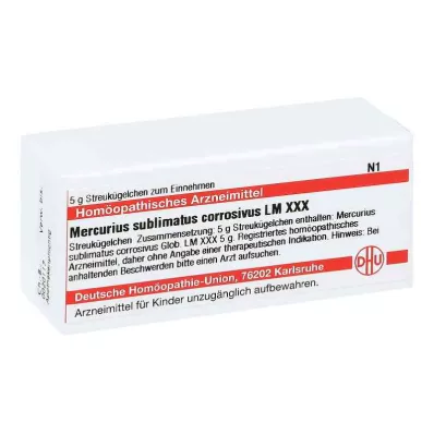 MERCURIUS SUBLIMATUS corrosivus LM XXX kuglice, 5 g