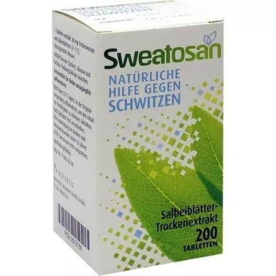 SWEATOSAN obložene tablete, 200 kom