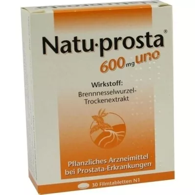 NATUPROSTA 600 mg uno filmom obložene tablete, 30 kom