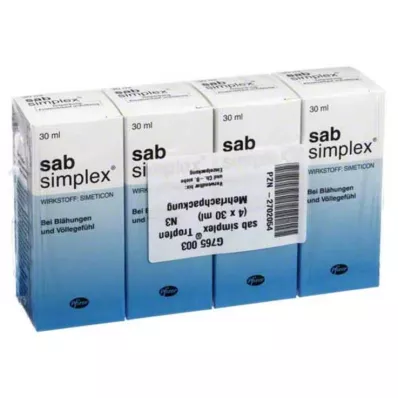SAB simplex oralna suspenzija, 4X30 ml SAB simplex oralna suspenzija, 4X30 ml