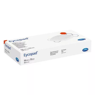 EYCOPAD Komprese za oči 56x70 mm nesterilne, 50 komada
