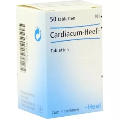 CARDIACUM Heel T tablete, 50 kom