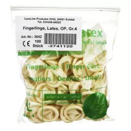 FINGERLING Latex OP Veličina 4, 100 kom
