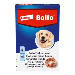 BOLFO Zaštitna traka protiv buha smeđa za velike pse, 1 kom
