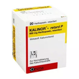 KALINOR retard P 600 mg kapsule tvrde, 20 kom