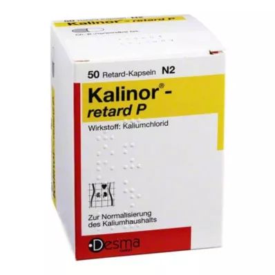 KALINOR retard P 600 mg kapsule tvrde, 50 kom KALINOR retard P 600 mg kapsule tvrde, 50 kom