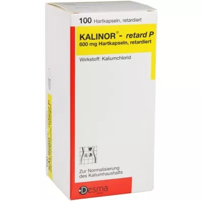 KALINOR retard P 600 mg kapsule tvrde, 100 kom