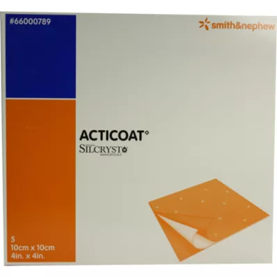 ACTICOAT 10x10 cm antimikrobna obloga za rane, 5 kom