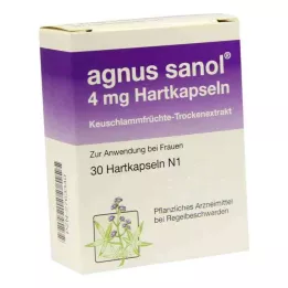 AGNUS SANOL Tvrde kapsule, 30 kom