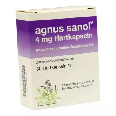 AGNUS SANOL Tvrde kapsule, 30 kom