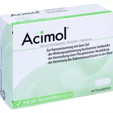 ACIMOL s pH test trakicama filmom obložene tablete, 48 kom