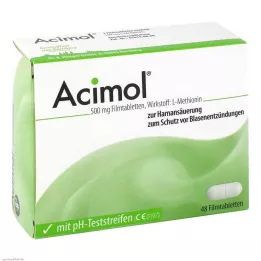 ACIMOL s pH test trakicama filmom obložene tablete, 48 kom