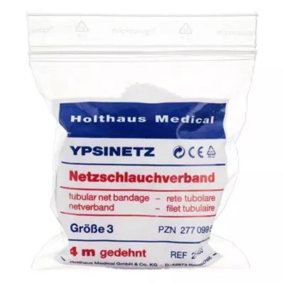 NETZVERBAND Ypsinetz veličina 3 4 m bijela, 1 kom