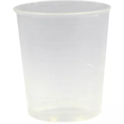 EINNEHMEGLAS Plastika 30 ml prozirna + poklopac, 1 kom