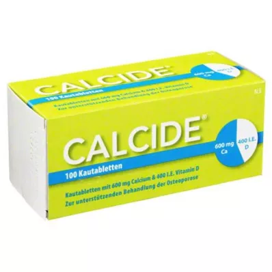 CALCIDE Tablete za žvakanje, 100 kom