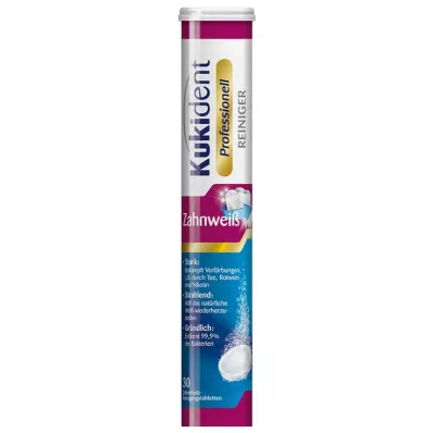 KUKIDENT Cleaner tablete za izbjeljivanje zubi, 30 kom