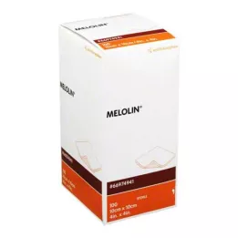 MELOLIN Oblozi za rane 10x10 cm sterilni, 100 kom