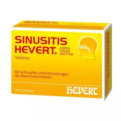 SINUSITIS HEVERT SL Tablete, 100 kom